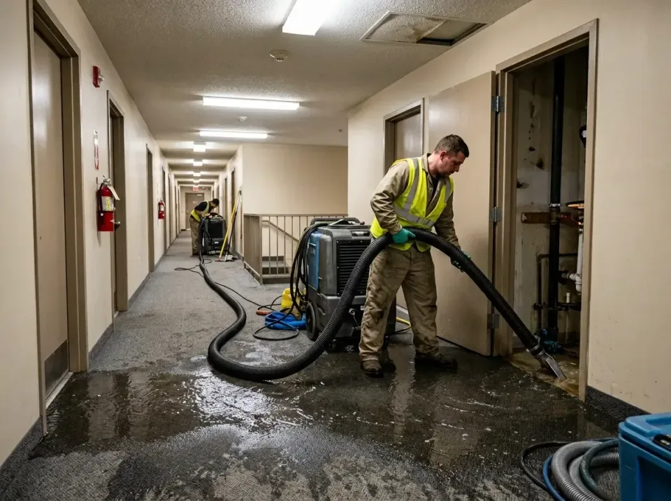 multi-unit-apartment-hallway-f-005 — frequently asked questions, Emergency Burst Pipe Water Extraction & Removal in Tama, IA